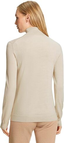 FALKE Women's Merino Wool Turtleneck Sweatshirt, 1 Piece in Saudi Arabia