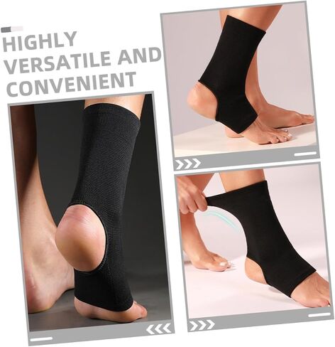 Baluue 1pair Boys and Girls Ankle Brace Compression Sleeve for Sports Lightweight Ankle Support for Basketball Soccer Running and Injury Prevention Girl's in Saudi Arabia