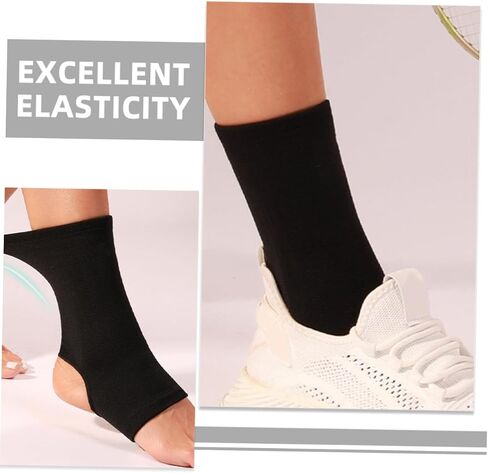 Baluue 1pair Boys and Girls Ankle Brace Compression Sleeve for Sports Lightweight Ankle Support for Basketball Soccer Running and Injury Prevention Girl's in Saudi Arabia