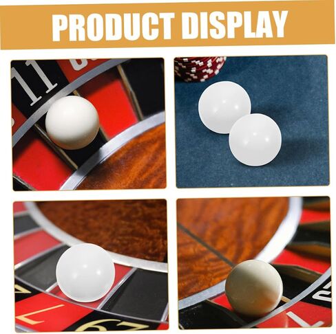 VANZACK Small Roulette Wheel Beads Set for Parties 5pcs Table Game Beads for Home and Festival Use Rotating Game Wheel Accessories for Family Gatherings and Bar Events in Saudi Arabia