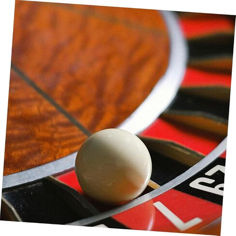 VANZACK Small Roulette Wheel Beads Set for Parties 5pcs Table Game Beads for Home and Festival Use Rotating Game Wheel Accessories for Family Gatherings and Bar Events in Saudi Arabia