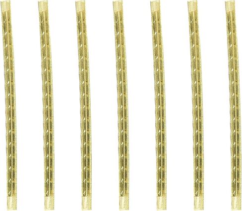 Guitar Frets, Pack of 48 Electric Guitar 2.7mm 24 Frets Fretwire Guitarfret Wires for Electric Guitarbass Guitarfingerboard Replacement in Saudi Arabia