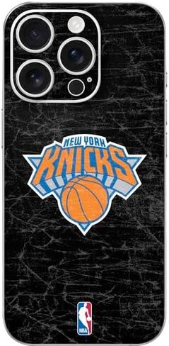 Skinit Decal Phone Skin Compatible with iPhone 16 Pro - Officially Licensed NBA New York Knicks Orange Primary Logo Design in Saudi Arabia