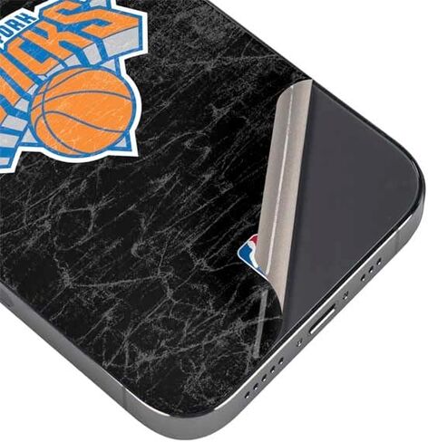 Skinit Decal Phone Skin Compatible with iPhone 16 Pro - Officially Licensed NBA New York Knicks Orange Primary Logo Design in Saudi Arabia