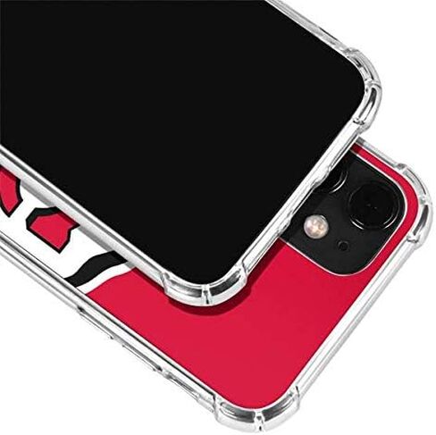 Skinit Clear Phone Case Compatible with iPhone 12 - Officially Licensed NFL Kansas City Chiefs Large Logo Design in Saudi Arabia