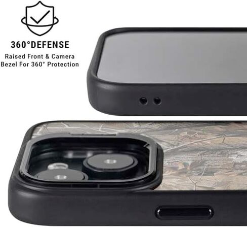 حافظة هاتف Skinit Kickstand متوافقة مع iPhone 13 - مرخصة رسميًا من NFL Green Bay Packers Realtree AP Camo Design in Saudi Arabia