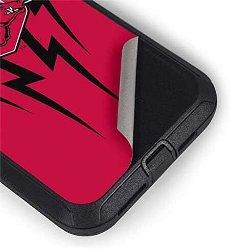 Skinit Decal Skin Compatible with OtterBox Defender iPhone 11 Case - Officially Licensed College Arkansas Razorbacks Design in Saudi Arabia