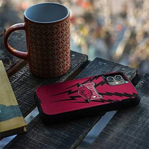 Skinit Decal Skin Compatible with OtterBox Defender iPhone 11 Case - Officially Licensed College Arkansas Razorbacks Design in Saudi Arabia