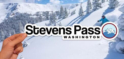 Stevens Pass - Washington - Ski Resort Stickers in Saudi Arabia