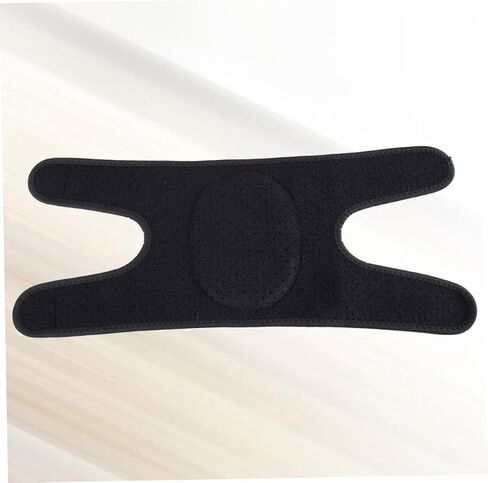 HANABASS 1Pair Outdoor Sports Knee Pads Comfortable Winter Warm Kneelet for Running Football Basketball Hiking Non Slip Breathable Design for Men Women Black in Saudi Arabia