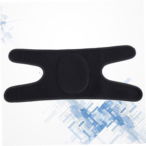 HANABASS 1Pair Outdoor Sports Knee Pads Comfortable Winter Warm Kneelet for Running Football Basketball Hiking Non Slip Breathable Design for Men Women Black in Saudi Arabia