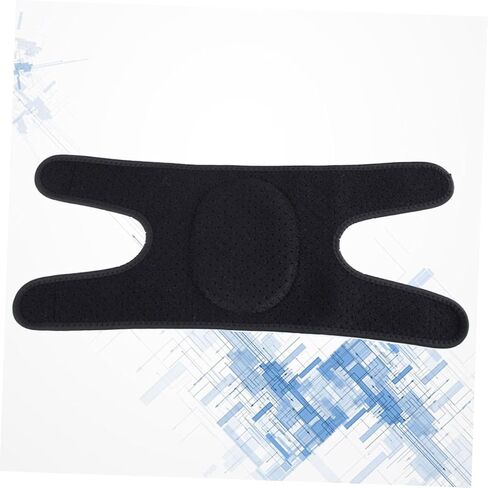 SUPVOX 1Pair Outdoor Sports Knee Pad Comfortable for Running Winter Warm Protection Non Slip Lightweight Breathable for Men Women Black in Saudi Arabia