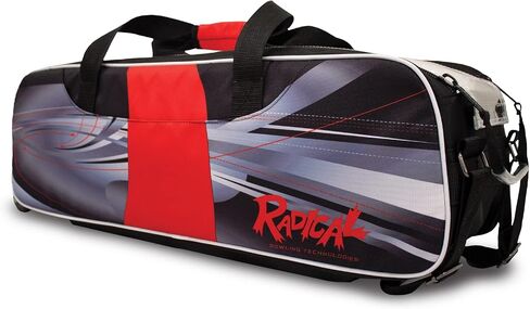 Radical Triple Tote Bowling Bag Black Red in Saudi Arabia