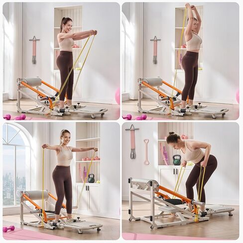 SPORTSOUL آلة دفع الورك القابلة للطي مع حامل الوزن، آلة جسر الغلوت المحملة بلوحة مع ربط الشريط، معدات تمرين الغلوت شديدة التحمل، صالة الألعاب الرياضية المنزلية لبناء عضلات الغنيمة، لوح قدم قابل للتعديل in Kuwait