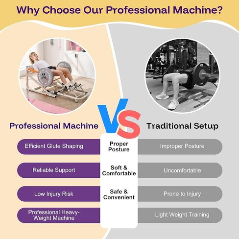 SPORTSOUL آلة دفع الورك القابلة للطي مع حامل الوزن، آلة جسر الغلوت المحملة بلوحة مع ربط الشريط، معدات تمرين الغلوت شديدة التحمل، صالة الألعاب الرياضية المنزلية لبناء عضلات الغنيمة، لوح قدم قابل للتعديل in Kuwait