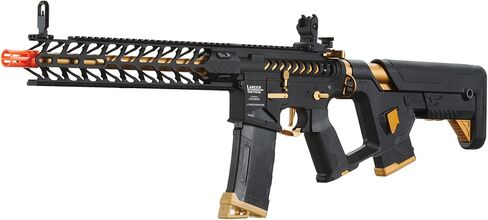 لانسر التكتيكي برولين إنفورسر هيكل عظمي جناح ليلي معدني كامل Airsoft AEG مع بندقية Mosfet/ETU-Electric كاملة/شبه تلقائية AEG (يتضمن بطارية ليبو وشاحن) in Kuwait