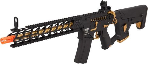 Lancer Tactical Proline Enforcer Night Wing Skeleton Full Metal Airsoft AEG with Mosfet/ETU-Electric Full/Semi-Auto AEG Rifle (Lipo Battery & Charger Included) in Saudi Arabia