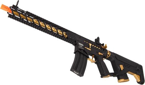 Lancer Tactical Proline Enforcer Night Wing Skeleton Full Metal Airsoft AEG with Mosfet/ETU-Electric Full/Semi-Auto AEG Rifle (Lipo Battery & Charger Included) in Saudi Arabia