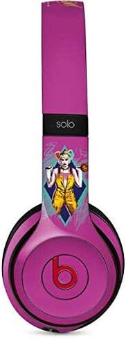 Skinit Decal Audio Skin Compatible with Beats Solo 3 Wireless - Officially Licensed Warner Bros Fierce Harley Quinn Design in Saudi Arabia