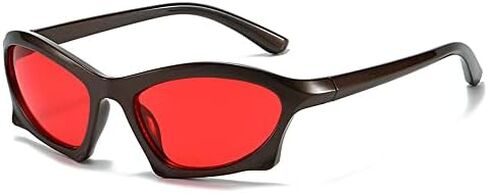Retro Irregular Punk Sunglasses Goggles Sports Sun Glasses Shades(C2) in Saudi Arabia