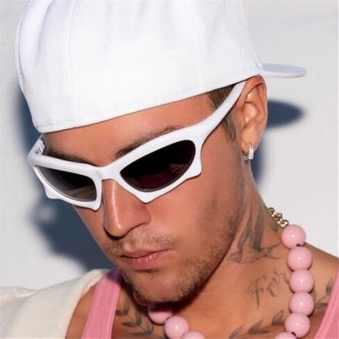Retro Irregular Punk Sunglasses Goggles Sports Sun Glasses Shades(C2) in Saudi Arabia