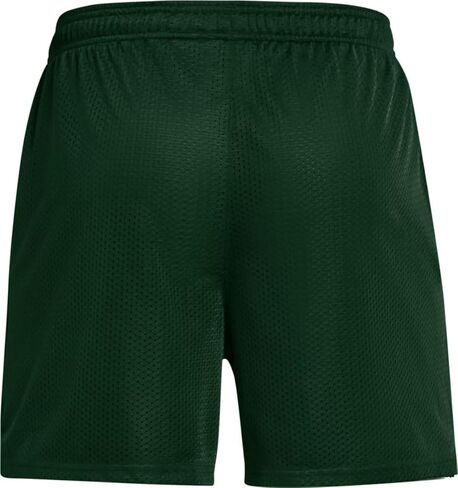 Under Armour - شورت شبكي أساسي للرجال، اللون أخضر غابي (301)، المقاس: XX-Large in Saudi Arabia