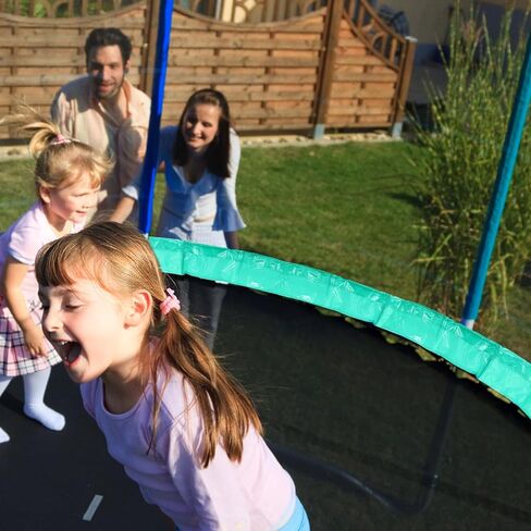 Trampoline Safety Pad Cover Replacement Waterproof UV-Resistant Padding Spring Cover Protective Cushion for Outdoor Garden Use in Saudi Arabia