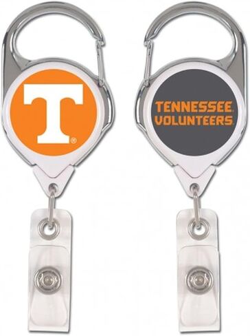 NCAA Tennessee Volunteers Premium Retractable Badge Holder, One Size, Team Color in Saudi Arabia