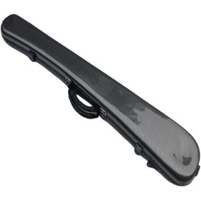 Generic Bass Bow Holder with Cello Bow Compartment, Carbon Fiber Case for Travel, black in Kuwait