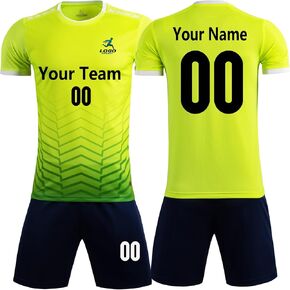 Custom Football Jerseys Sports Training Jerseys Sweatshirts Personalized Name Number Kids Men Women Teens in Kuwait