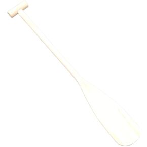 Wood Canoe Paddle Ergonomic Grip Canoeing Comfortable, DIY, Portable, Kayaking Water Sports Lightweight Boat Paddle Boat Oar in Kuwait