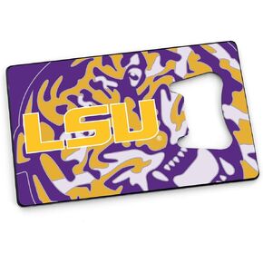 Aminco NCAA LSU Tigers Credit Card Bottle Opener Magnet in Saudi Arabia