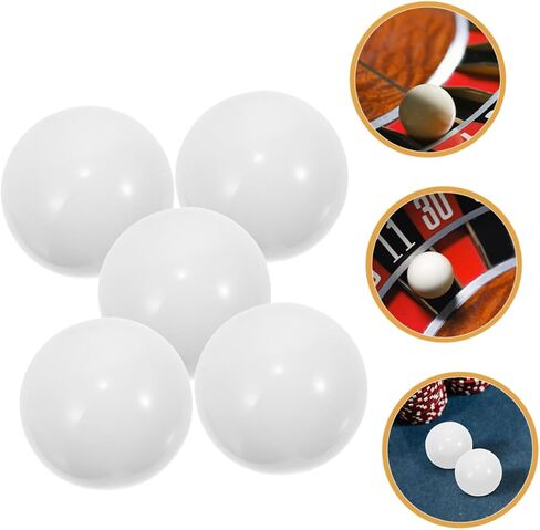 VANZACK 5pcs Roulette Wheel Beads Elegant Game Beads for Party Fun for Roulette Wheels Poker and in Saudi Arabia