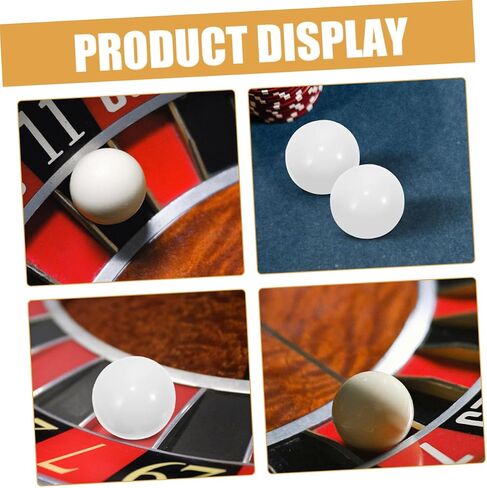 VANZACK 5pcs Roulette Wheel Beads Elegant Game Beads for Party Fun for Roulette Wheels Poker and in Saudi Arabia