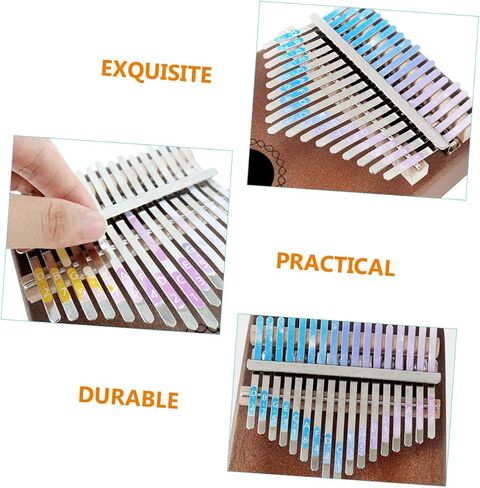 4pcs Kalimba Thumb Piano Note Stickers Adhesive Finger Piano Decals for Beginner-friendly Kalimba Accessories in Saudi Arabia