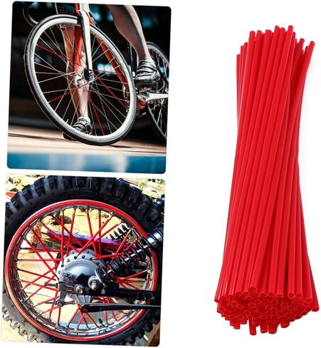 Motorcycle Wheel Cover Sleeves Plastic Wraps for Bike Wheel Decoration Easy to Install in Saudi Arabia