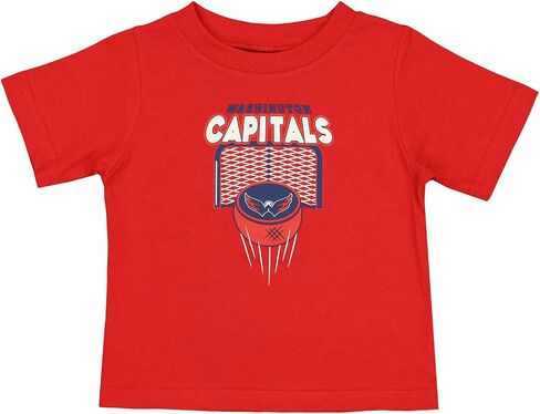 Outerstuff NHL Washington Capitals Infant 12M-24M Goal Short Sleeve Tee, Red in Saudi Arabia