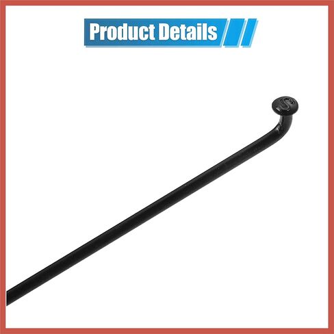 ACROPIX 36 قطعة 14G J Bend دراجة الصلب المتحدث 136 مللي متر 5.35 "دورة المتحدث مع الحلمات النحاسية الصلب المتحدث للدراجات الجبلية MTB قطع غيار السيارات in Saudi Arabia