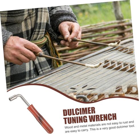 Professional Dulcimer Tuning Lever Wrench 402 Model for Accurate Tone Adjustment Sturdy Instrument Accessory for Musicians and Dulcimer Enthusiasts in Saudi Arabia