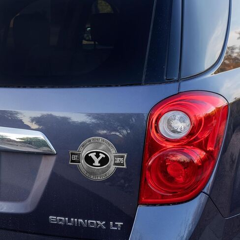 Rico Industries NCAA BYU Cougars Pewter Design Badge Magnet - for Car, Fridge in Saudi Arabia