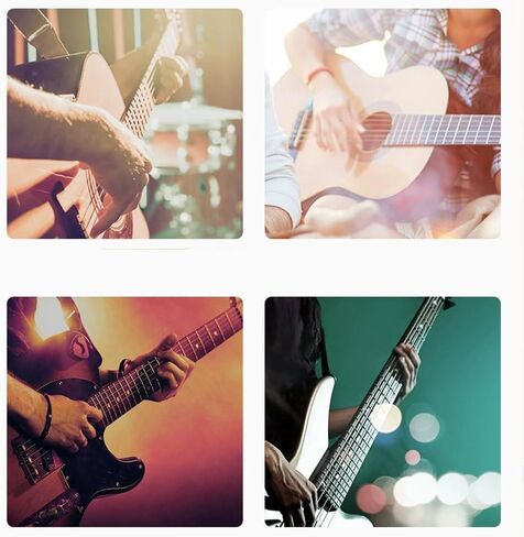 Widened Polyester Printed Guitar Strap for Standard Size Folk Guitars/Electric Guitars/Bass/Classical Guitars in Saudi Arabia