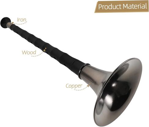 Traditional Chinese Suona Instrument for Beginners Lightweight Durable Resin Material with Unique Sound for Folk Music Practice d Key Design for Players in Kuwait