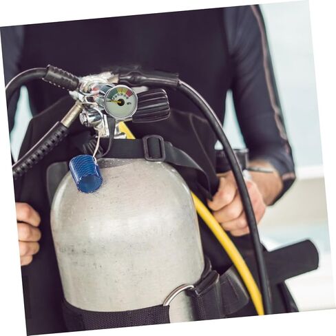 Yardwe 30m Scuba Diving Pressure Gauge with Luminous Depth Monitor to Accurate Air Cylinder Pressure Measurement for Night and Deep Diving Adventures in Saudi Arabia