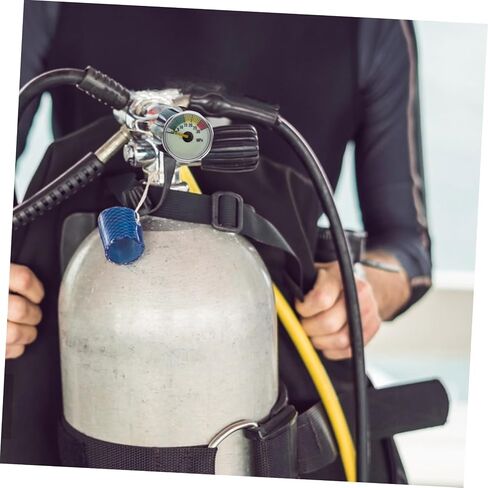 Totority 30m Scuba Diving Gear Diving Luminous Depth Gauge Water Pressure Tester Pressure Gauge in Saudi Arabia