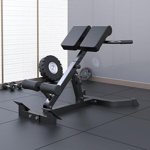 Roman Chair Back Extension - Multifunctional Exercise Bench - Strength Training Supplies, Back Hyperextension Machine for Core Buttocks Thighs in Saudi Arabia