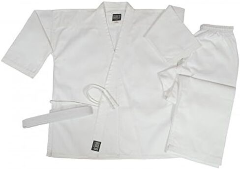8.5 oz Super-Middleweight Karate Uniform (00, White) in Saudi Arabia
