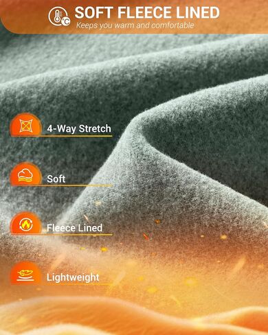 G Gradual Men's Fleece Hoodie Long Sleeve Athletic Workout Shirts Winter Warm Soft Hooded Sweatshirts for Men with Pockets in Saudi Arabia
