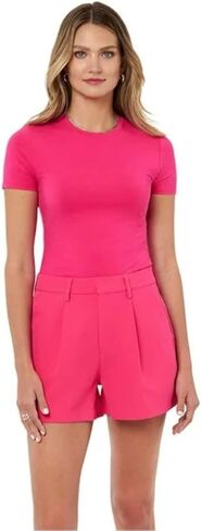 Edited by Remi Bader Trouser Short Size 6 Pink in Saudi Arabia
