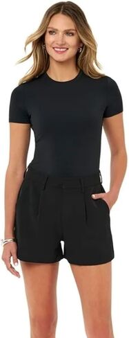 Edited by Remi Bader Trouser Short Women's Size 14 Black in Saudi Arabia