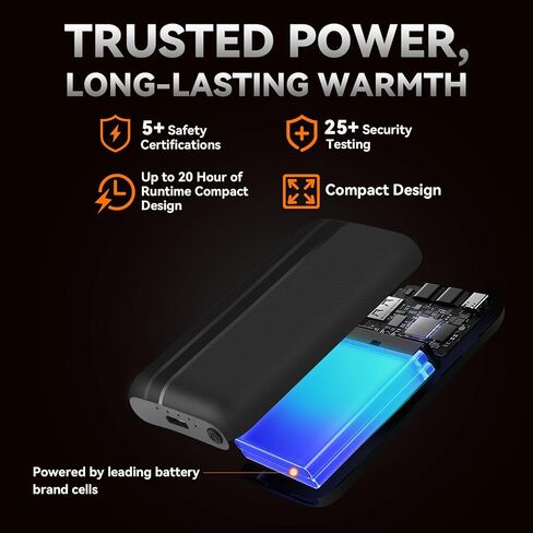 جوارب ساخنة للرجال والنساء، جوارب قابلة لإعادة الشحن مع بطارية 4000 مللي أمبير في الساعة و3 مستويات تسخين، جوارب كهربائية حرارية لتدفئة القدم للرياضات الشتوية الخارجية والتخييم والصيد in Kuwait